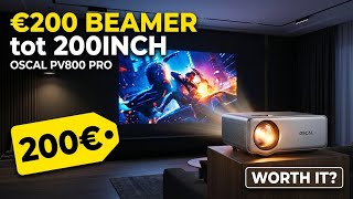 Voor €200 Een Échte Thuisbioscoop? | Oscal PV800 Pro Review ( NL REVIEW )