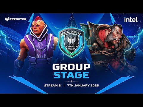 [ENG] Stream B | Asia Pacific Predator League 2026 | Group Stage | DOTA 2