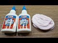 2 Ingredients Slime White Glue And Detergents No Borax