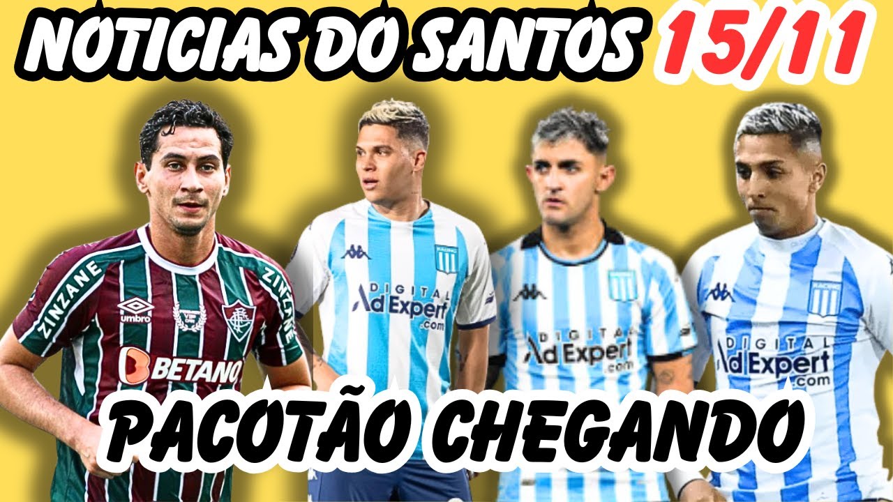 NOTICÍAS DA TARDE NO SANTOS - 15/11- PACOTÃO CHEGANDO