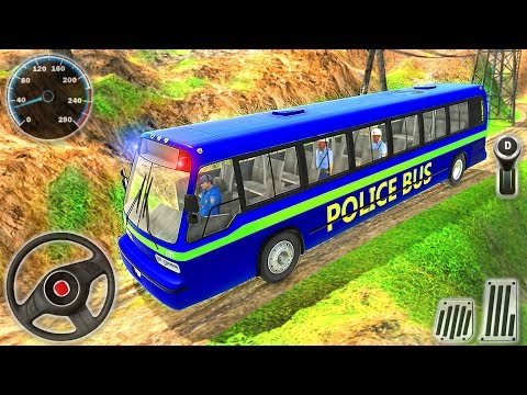 Police Bus Drive Off Road 3D - Prison Transport Driving Simulator - Android GamePlay