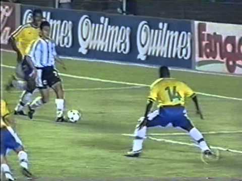 Brasil 0x1 Argentina - 1998 - Amistoso