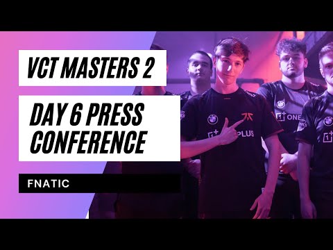 Fnatic confident for Sentinels rematch, Full Press Conference | VCT Masters 2 Iceland