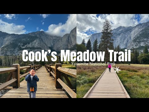 Easy Hike with Kids | Cook’s Meadow Loop | Yosemite National Park with kids