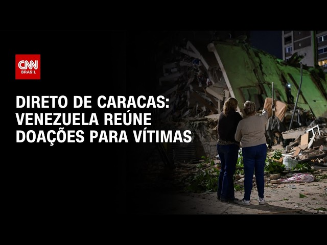 Venezuela reúne doações para vítimas dos terremotos; número de mortos se aproxima de 2300 | CNN 360°
