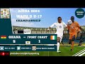Ghana vs Ivory Coast | 5-1| Accra 2024 WAFU B U-17 Boys Championship ¦ AFCON Qualifiers