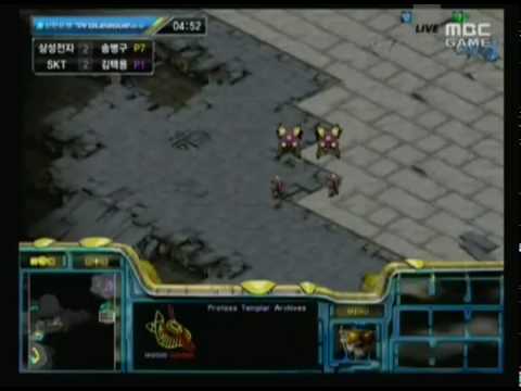 KHAN vs SKT Ace Match p1/2  Stork vs Bisu!!