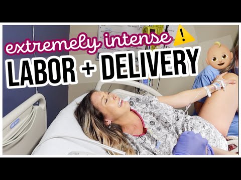 OFFICIAL BIRTH VLOG- RAW + REAL LABOR + DELIVERY OF BABY! NATURAL BIRTH @BriannaK