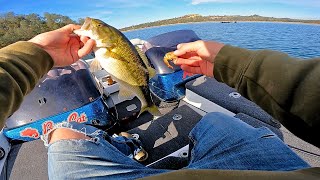 Rockpile FISHING for SPOTTED BASS