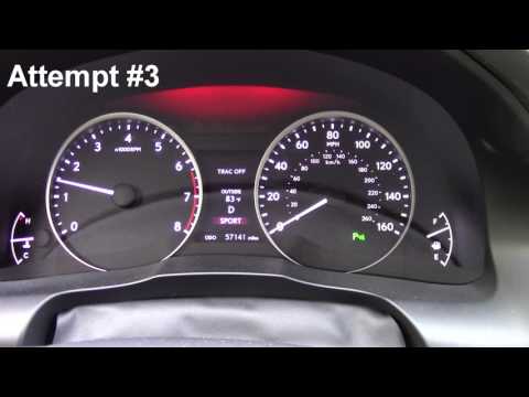 2013 Lexus ES 350 0-60