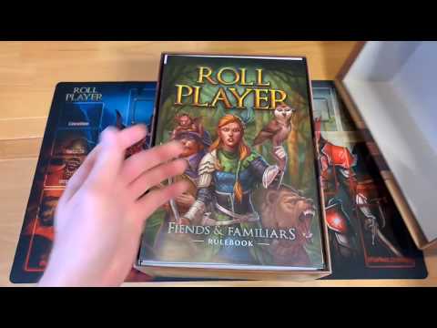 Roll Player Fiends and Familiars Unboxing