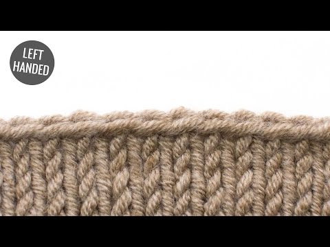 The Russian Bind Off :: Knitting Bind Off #5 :: Left Handed