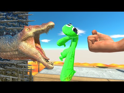 Punch All Units Into The Spinosaurus Mouth - ARBS