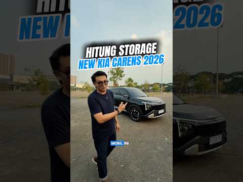 New Kia Carens punya penyimpanan bejibun di kabinnya. Ada lawan?