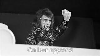 Johnny Hallyday - Fils de personne (+ Paroles) (yanjerdu26)