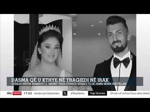 Dasma që u kthye në tragjedi në Irak/ Dhëndri rrëfen momentet e tmerrit teksa tërhiqte nusen e tij