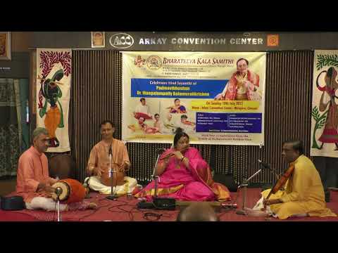 Bharateeya Kala Samithi-92nd birthday of Dr. Mangalampalli Balamurali Krishna-Sikkil Mala Flute