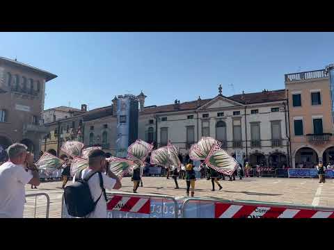 TENZONE AUREA MONTAGNANA 2023 GRANDE SQUADRA SBANDIERATORI E MUSICI RIONE LAMA