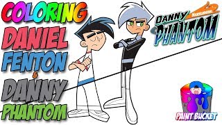 Danny Phantom Coloring Pages - Nickelodeon Nick Jr