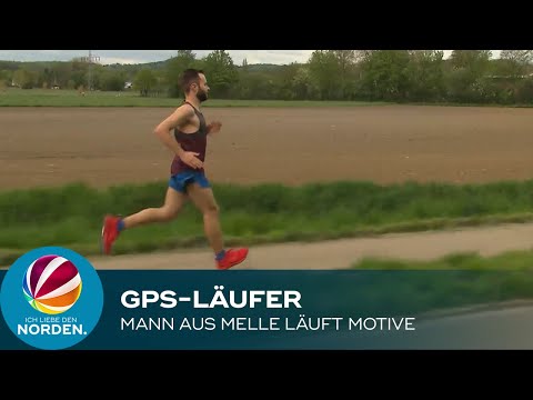 GPS-Läufer aus Melle rennt mit seinen Routen Motive