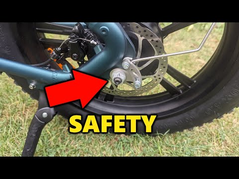 How to install torque arm on ebike Engwe M20