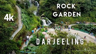 Darjeeling Rock Garden in 4k  Cascading Waterfalls