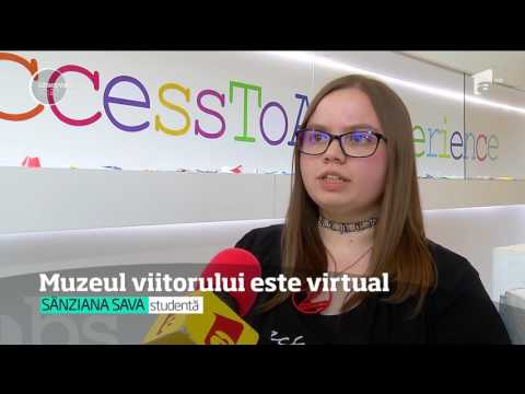 Muzeul viitorului se bazează pe tehnologie. Două studente au realizat o expoziție virtuală