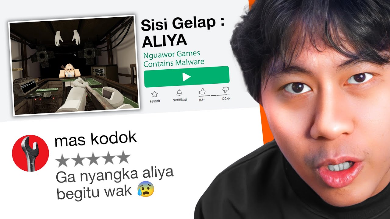 yooo aliya apa yang kau lakukan.. 😔 - GAME NGUAWOR ROBLOX