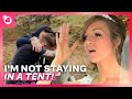 Groom BREAKS DOWN After Bride Refuses To Sleep In £700 Tent! | Don't Tell The Bride UK | S9 E2