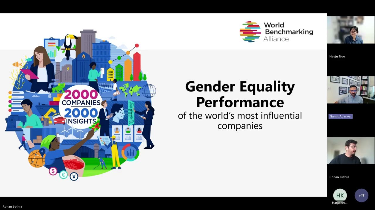 Webinar: How the world's most influential companies approach gender equality