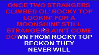 Rocky Top Karaoke Instrumental