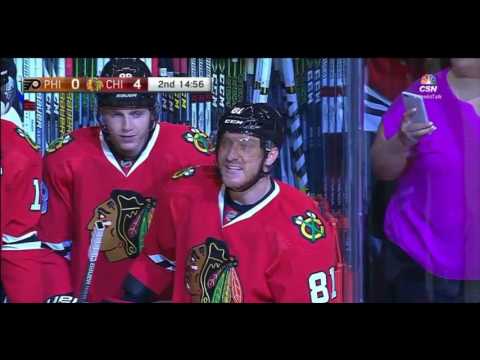 MARIAN HOSSA - GOAL # 500 (vs. Flyers) Oct 18
