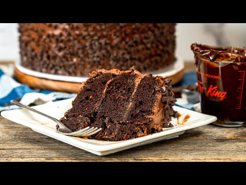 Death by Chocolate Cake - The BEST Chocolate Cake Recipe
