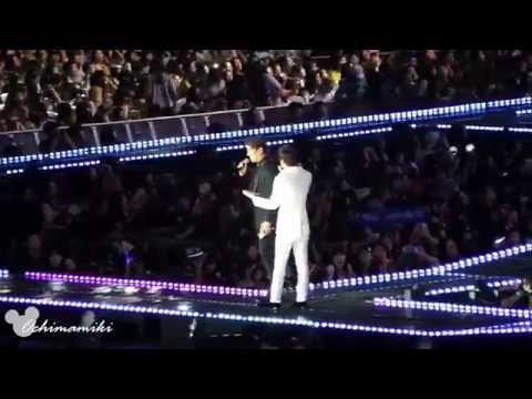 140607 Dream Concert MC Eunhyuk & MC Kangin - Hyuk imitated Jiyeon