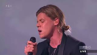 Conrad Sewell - &#39;Healing Hands&#39; Featuring MGC (TV Week Logies, 01/07/18).