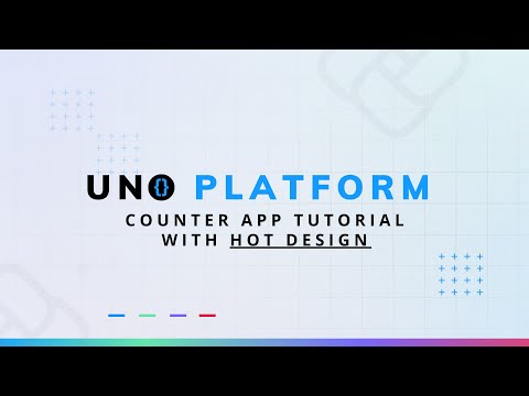 Building Counter app with Hot Design | Uno Platform