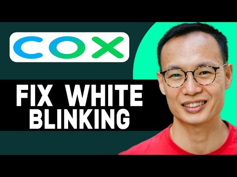 Cox Blinking White Light