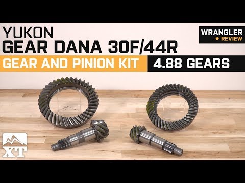 Jeep Wrangler Yukon Gear Dana 30F/44R Ring Gear and Pinion Kit - 4.88 (2007-2018 JK) Review