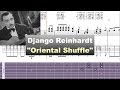 Django Reinhardt - "Oriental Shuffle" - Virtual Guitar Transcription by Gilles Rea