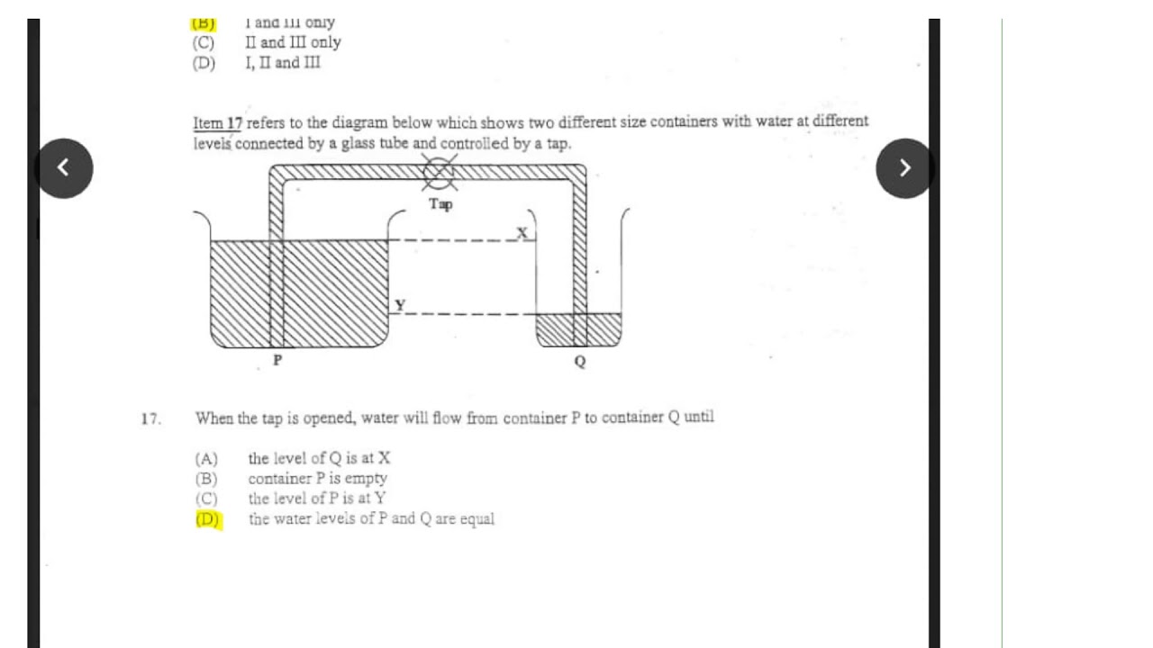 physics 2011 | june 2011 | csec physics