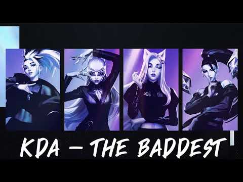 K/DA - THE BADDEST ft  GI DLE, Bea Miller, Wolftyla