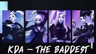 K/DA - THE BADDEST ft  GI DLE, Bea Miller, Wolftyla