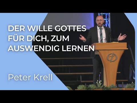 Der Wille Gottes für dich, zum Auswendig Lernen! | 1.Thessalonicher 5,16-18 | Peter Krell