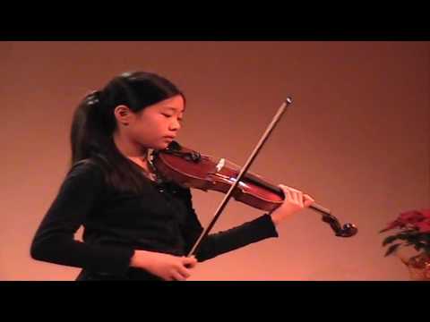 Ladusa Chang-Ou 10y old violinist - Vivaldi winter violin concerto