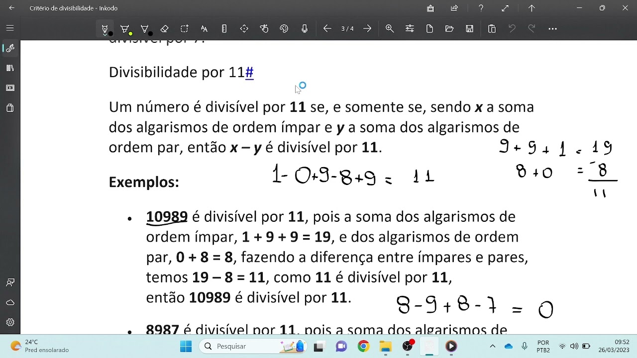 Critério de divisibilidade