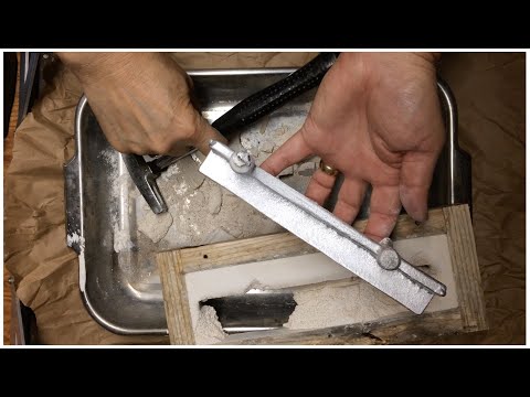 Aluminum Casting with Plaster and Sand Molds