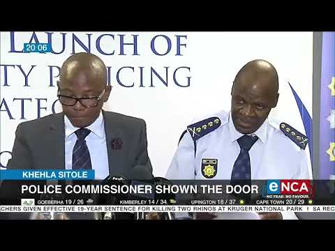 Police commissioner shown the door