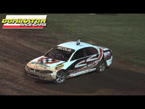Production Sedans - Heat 10 - Queensland Title - Kingaroy Speedway - 02.04.16