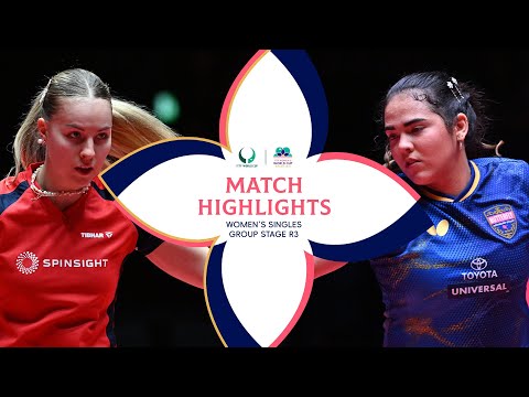 Annett Kaufmann vs Adriana Diaz | Match Highlights | #ITTFWORLDCUP 2025