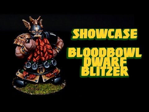 [Showcase] - Bloodbowl Dwarf Blitzer II (high tabletop)